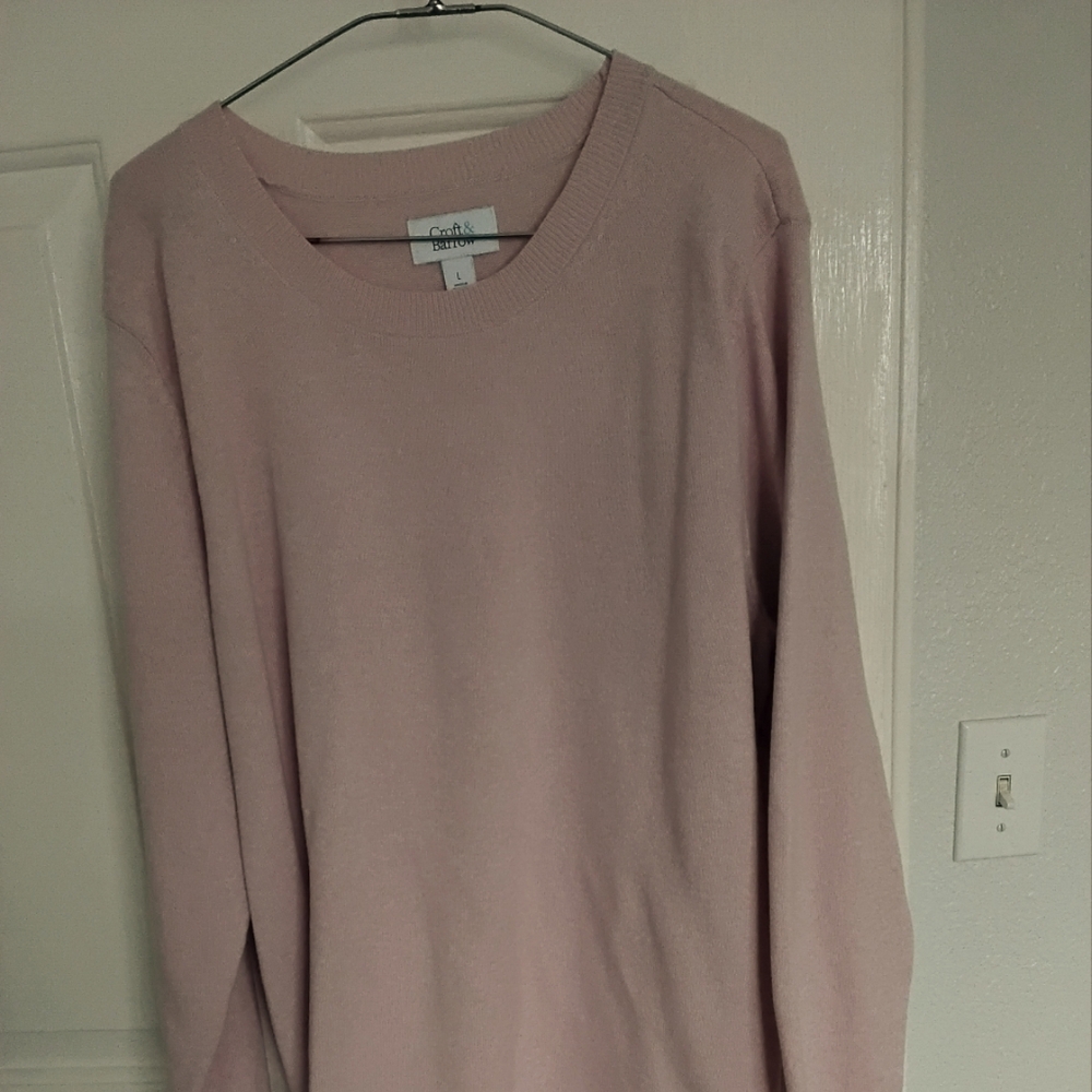 Croft & Barrow Light Pink Sweater.